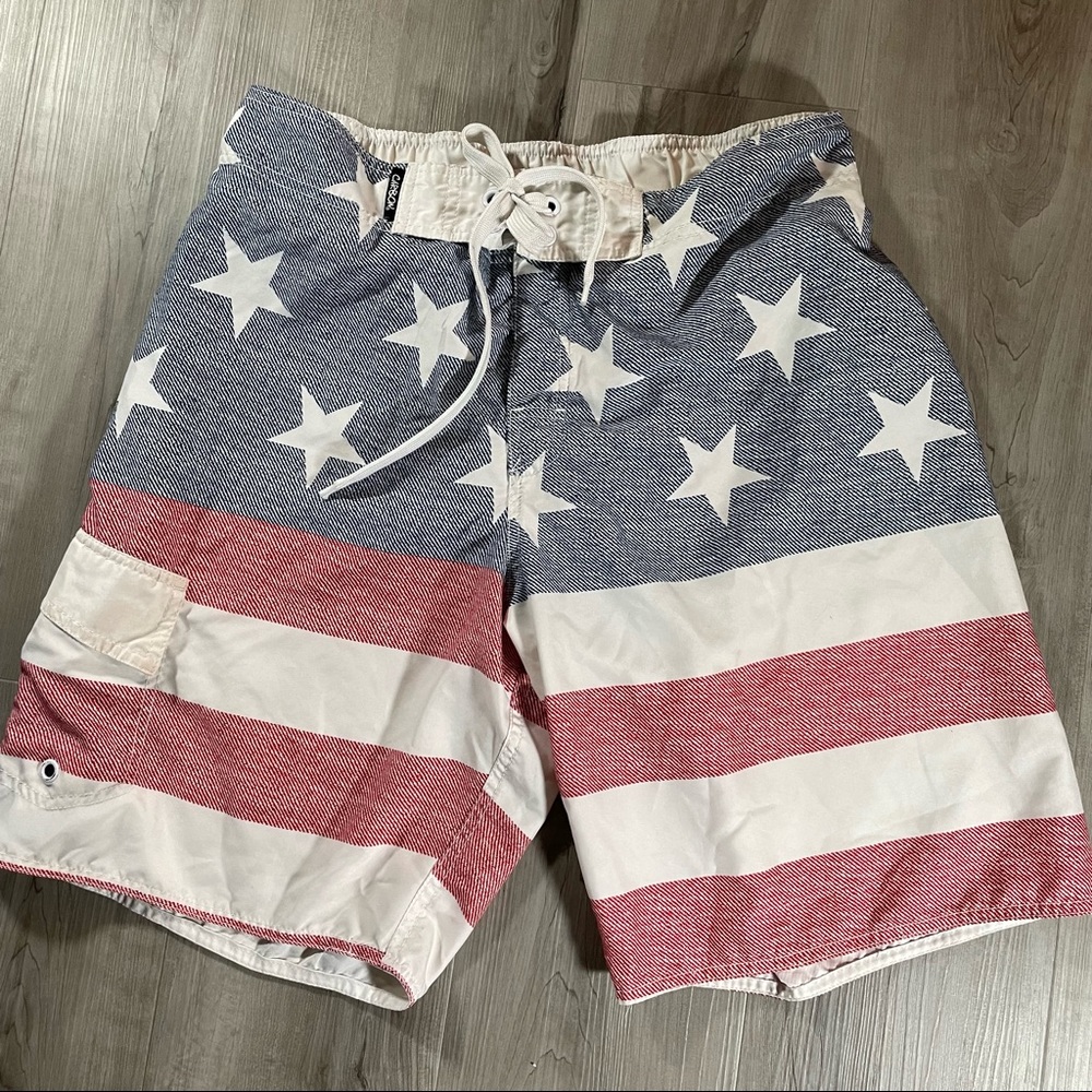Mens Carbon swim trunks L